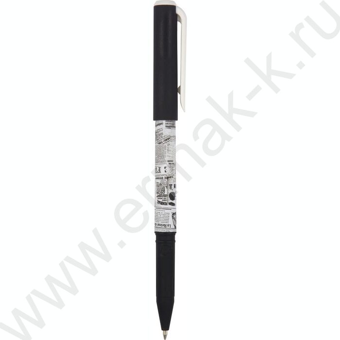 Набор Ручка шар PrimeWrite 0,7мм+карандаш ч/гр 4B HappyGraphix Jumbo Газета-4 NEW | Фото 2