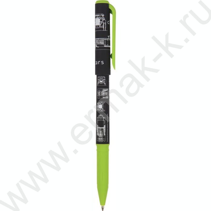 Набор Ручка шар PrimeWrite 0,7мм+карандаш ч/гр HB ArtGraphix Blueprint Автомобиль NEW | Фото 2