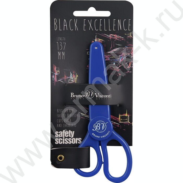 Ножницы 13,7см детские BLACK EXCELLENCE.Машина /с защитным чехлом NEW | Фото 4