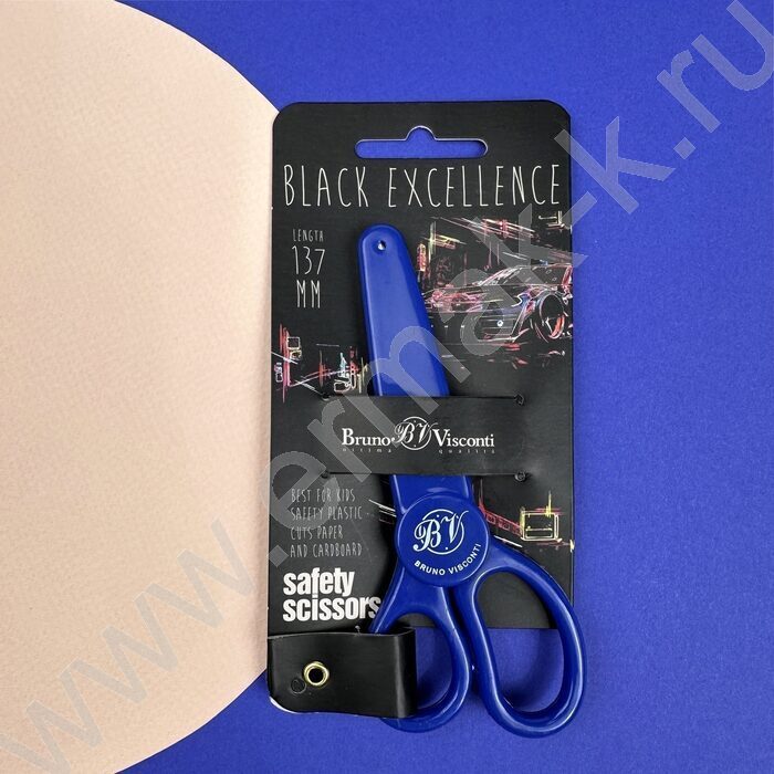 Ножницы 13,7см детские BLACK EXCELLENCE.Машина /с защитным чехлом NEW | Фото 8