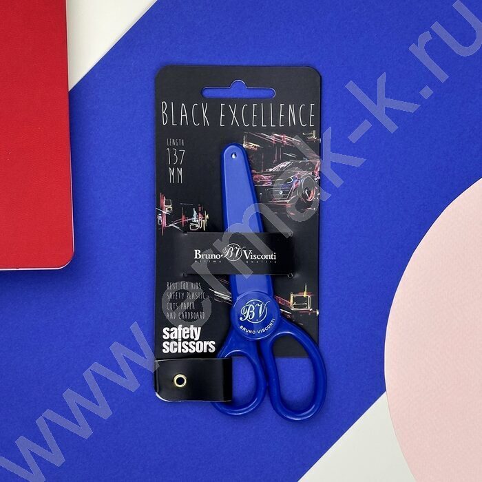 Ножницы 13,7см детские BLACK EXCELLENCE.Машина /с защитным чехлом NEW | Фото 9