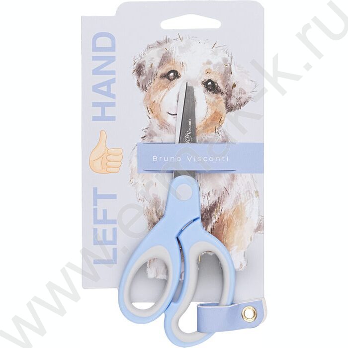 Ножницы для левшей 13.2см детские CUTE FRIENDS.Щенок NEW | Фото 3