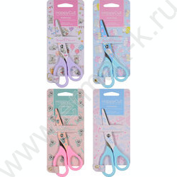 Ножницы 13,7см детские Happycut /с принтом 4вида NEW | Фото 1