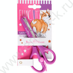 Ножницы 13,5см детские Funcut.Корги /безопасные лезвия, возвратный механизм NEW | Фото 3