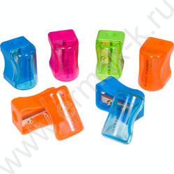 Точилка 1отв. пластик/с контейнером/ Easysharp NEW | Фото 1