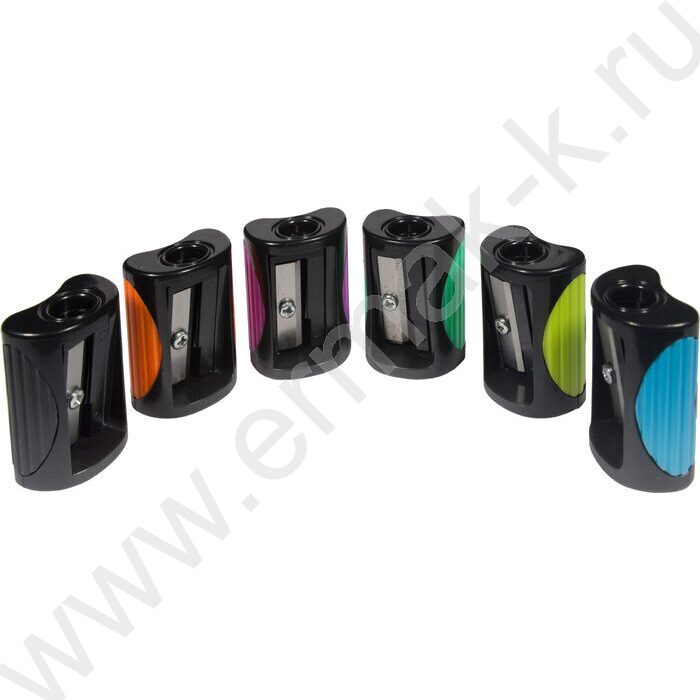 Точилка 1отв. пластик BLACK EXCELLENCE.Машина ассорти NEW | Фото 1