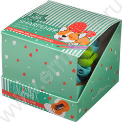 Точилка 1отв. пластик FUNGRAPHIX.Корги.One love ассорти NEW | Фото 6