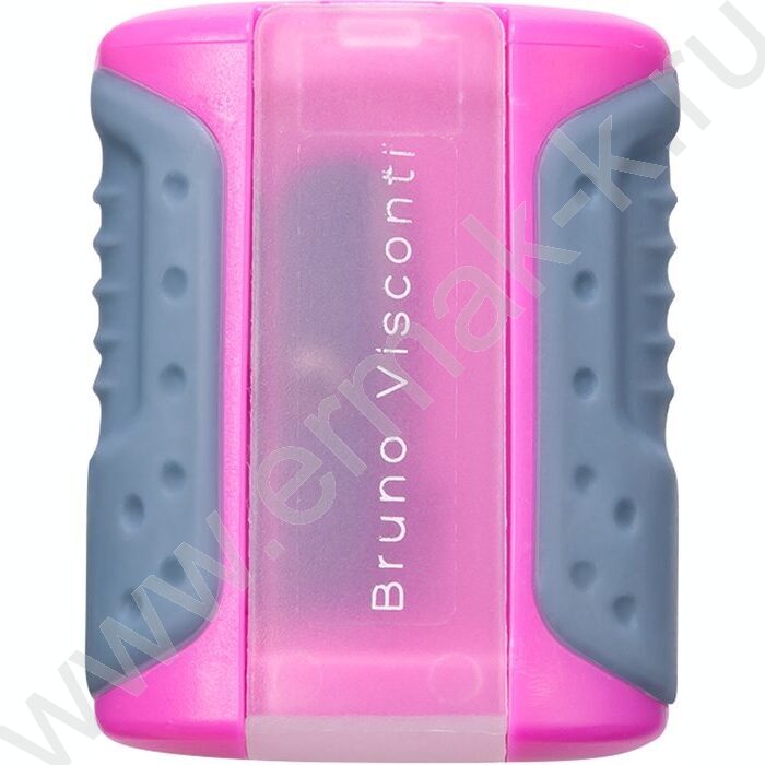 Точилка 1отв. пластик/с контейнером в пенале/ EASYSHARP ассорти NEW | Фото 3