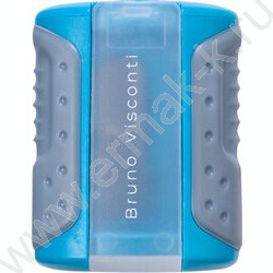 Точилка 1отв. пластик/с контейнером в пенале/ EASYSHARP ассорти NEW | Фото 5