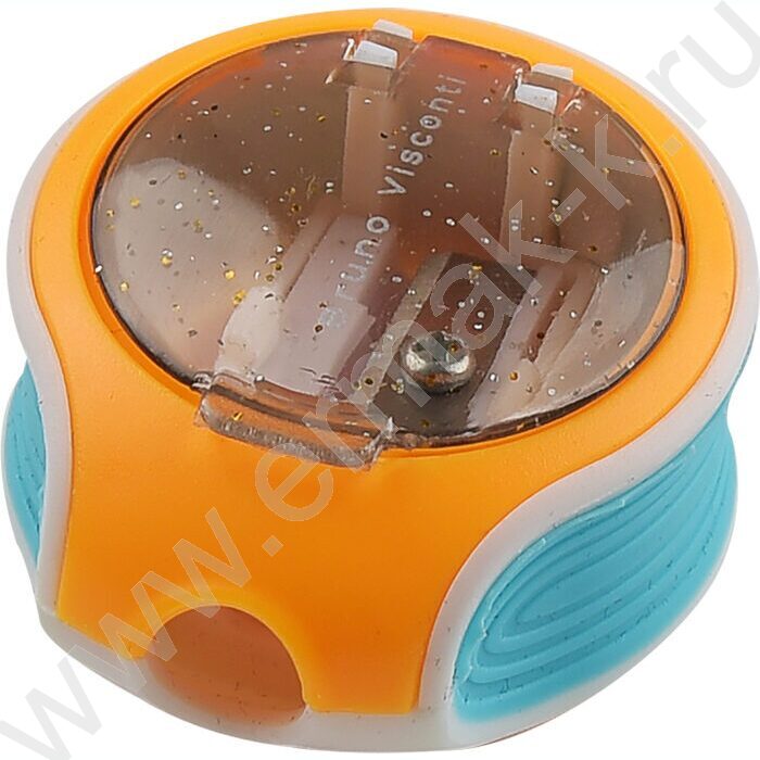 Точилка 1отв. пластик/с контейнером/ EASY.Бульдог ассорти NEW | Фото 2