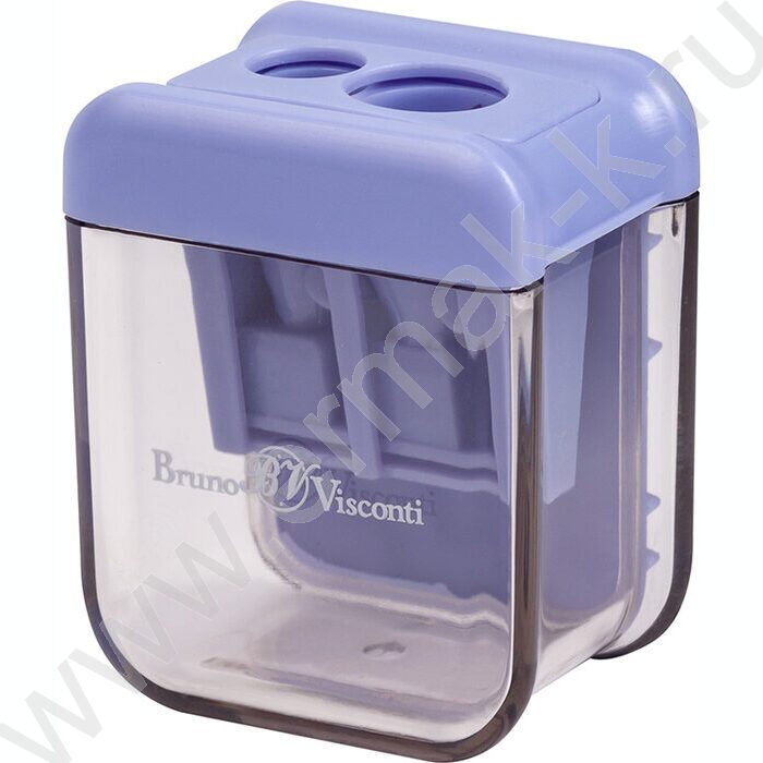 Точилка 2отв. пластик/с контейнером/ EASYSHARP.Лабиринт ассорти NEW | Фото 5