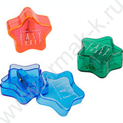 Точилка 1отв. пластик/с контейнером/ EASY.Кот ассорти NEW | Фото 2