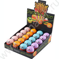 Точилка 1отв. пластик/с контейнером+ластик/ GOOD MOOD.Бургер ассорти NEW | Фото 8