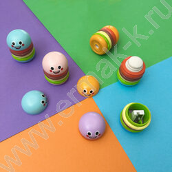 Точилка 1отв. пластик/с контейнером+ластик/ GOOD MOOD.Бургер ассорти NEW | Фото 9