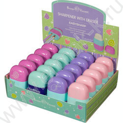 Точилка 2отв. пластик/с контейнером+ластик/ Фруктики ассорти NEW | Фото 7