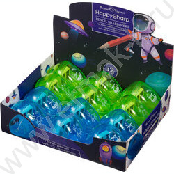 Точилка 1отв. пластик/с контейнером/ EASYSHARP.Космос ассорти NEW | Фото 6