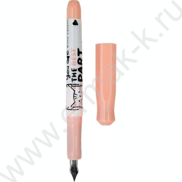 Ручка перьевая BEST FRIENDS /с картриджем  0,38мм NEW | Фото 2