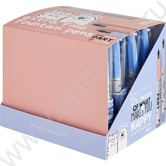 Ручка перьевая BEST FRIENDS /с картриджем  0,38мм NEW | Фото 5