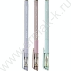 Ручка шар EasyWrite.Morandi синяя 0,5мм /корпус SOFT TOUCH ассорти NEW | Фото 2