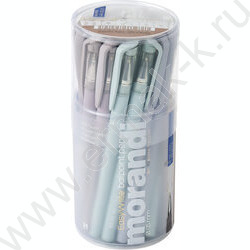 Ручка шар EasyWrite.Morandi синяя 0,5мм /корпус SOFT TOUCH ассорти NEW | Фото 5