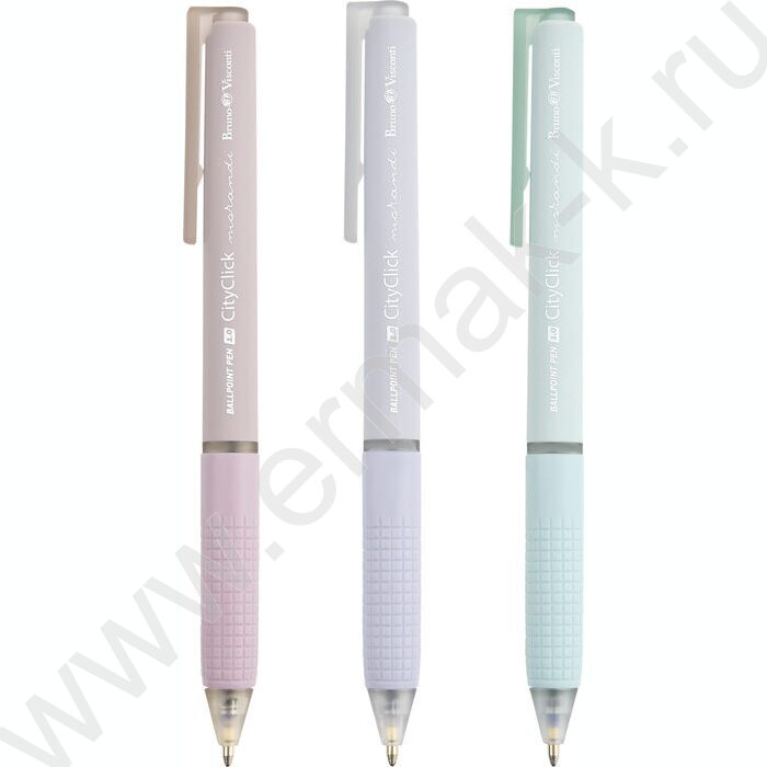 Ручка шар авт CityClick. Morandi синяя 1,0мм NEW | Фото 1