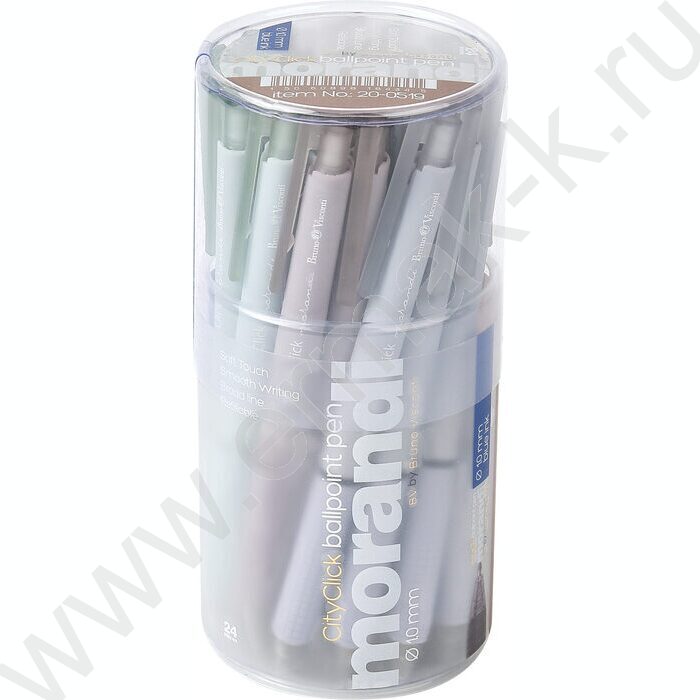 Ручка шар авт CityClick. Morandi синяя 1,0мм NEW | Фото 8