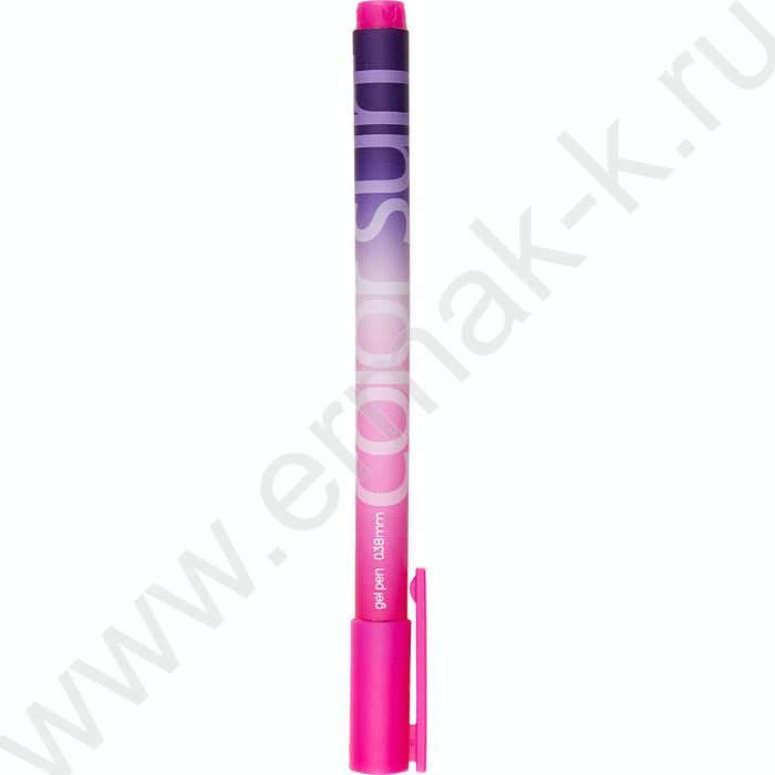 Ручка гелевая синяя 0,38мм "COLORSURF.BRIGHT" /корпус SOFT TOUCH NEW | Фото 4