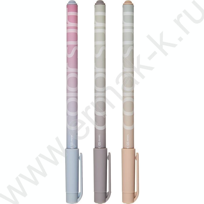 Ручка шар COLORSURF.MORANDI синяя 0,5мм /корпус SOFT TOUCH ассорти NEW | Фото 2