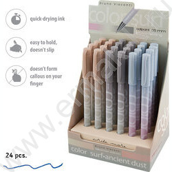 Ручка шар COLORSURF.MORANDI синяя 0,5мм /корпус SOFT TOUCH ассорти NEW | Фото 4