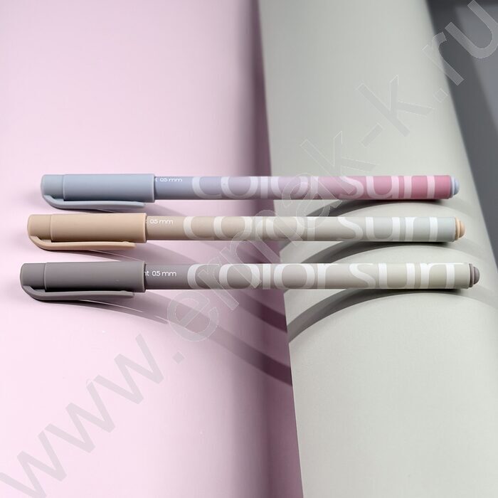 Ручка шар COLORSURF.MORANDI синяя 0,5мм /корпус SOFT TOUCH ассорти NEW | Фото 7