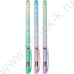 Ручка шар на масл.основе 0,5мм синяя COLORSURF.ZEFIR /корпус SOFT TOUCH ассорти NEW | Фото 2