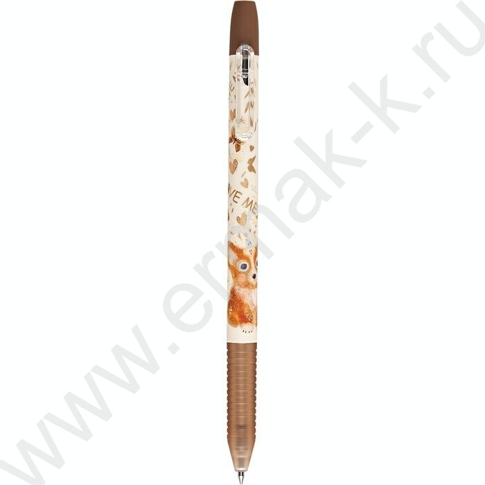 Ручка гелевая со стираемыми чернилами авт. синяя 0,5мм LOVE ME /корпус SOFT TOUCH NEW | Фото 1