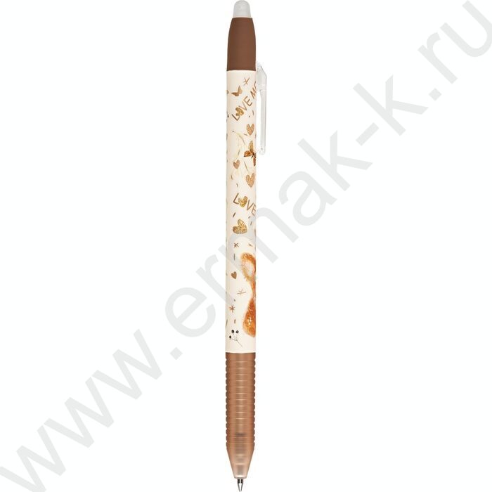 Ручка гелевая со стираемыми чернилами авт. синяя 0,5мм LOVE ME /корпус SOFT TOUCH NEW | Фото 2