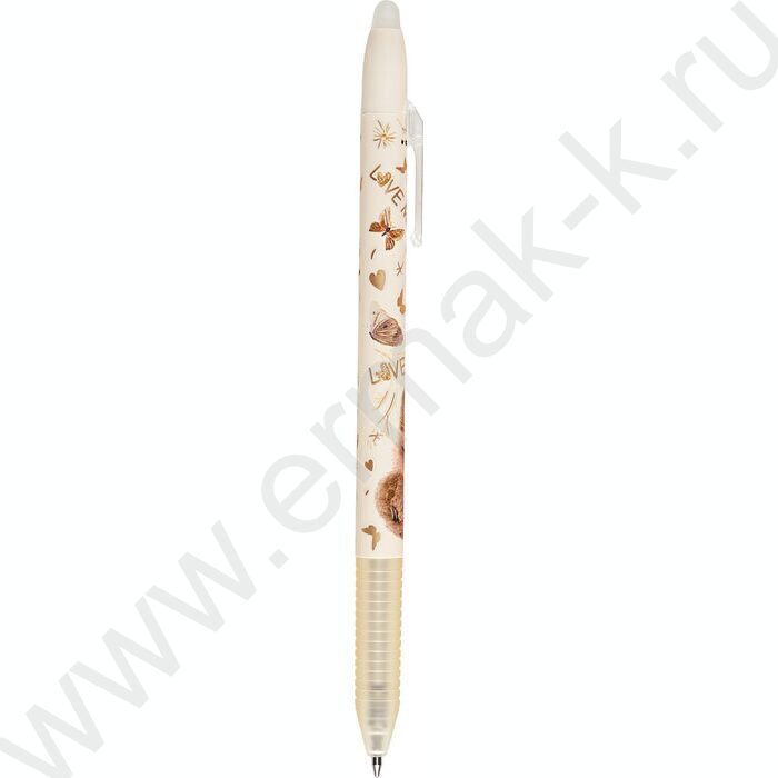 Ручка гелевая со стираемыми чернилами авт. синяя 0,5мм LOVE ME /корпус SOFT TOUCH NEW | Фото 4