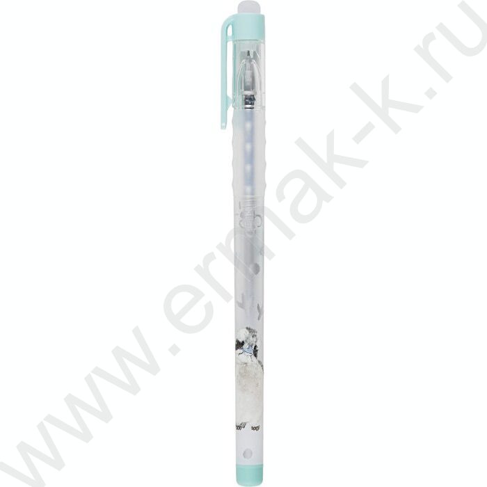 Ручка гелевая со стираемыми чернилами синяя 0,4мм DeleteSoftGrip.Cute friends /корпус SOFT TOUCH NEW | Фото 2