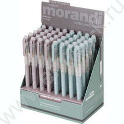 Ручка гелевая со стираемыми чернилами синяя 0,4мм DeleteSoftGrip. Morandi /корпус SOFT TOUCH асс NEW | Фото 8