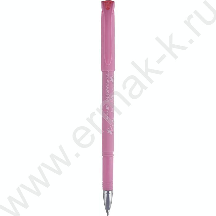 Ручка гелевая со стираемыми чернилами авт. синяя 0,5мм DeleteWrite Art. Клубничка розовая NEW | Фото 1