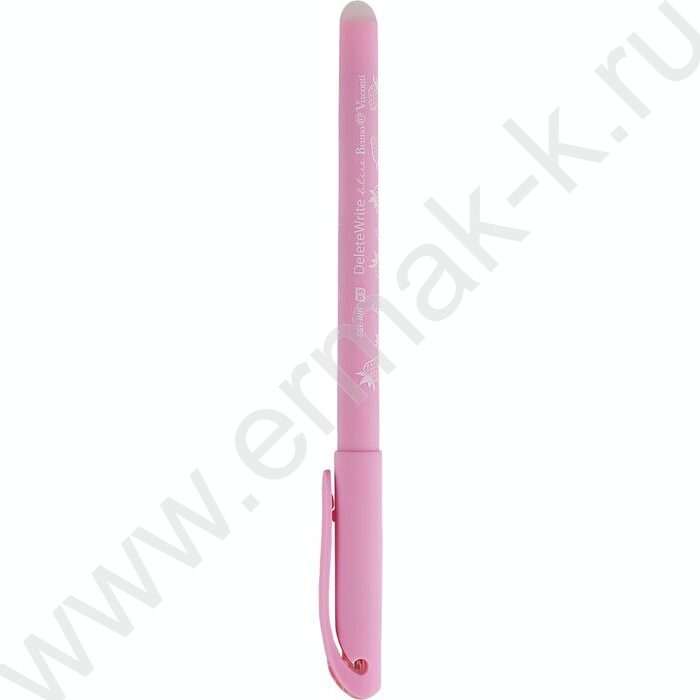 Ручка гелевая со стираемыми чернилами авт. синяя 0,5мм DeleteWrite Art. Клубничка розовая NEW | Фото 2