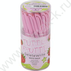 Ручка гелевая со стираемыми чернилами авт. синяя 0,5мм DeleteWrite Art. Клубничка розовая NEW | Фото 5