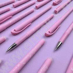 Ручка гелевая со стираемыми чернилами авт. синяя 0,5мм DeleteWrite Art. Клубничка розовая NEW | Фото 9