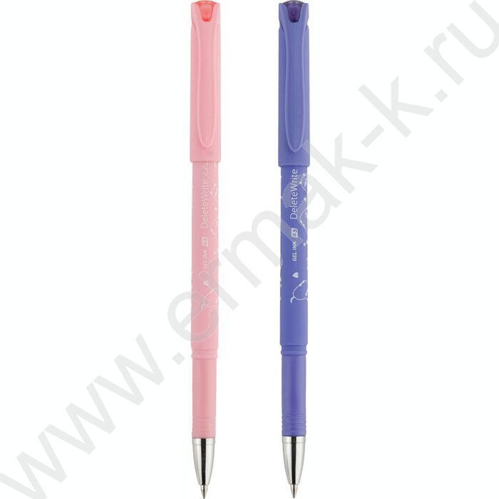 Ручка гелевая со стираемыми чернилами синяя 0,5мм DeleteWrite Art. Кошечка NEW | Фото 1