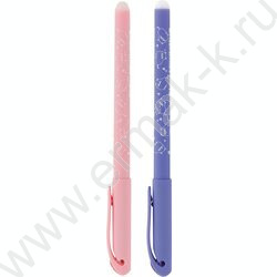 Ручка гелевая со стираемыми чернилами синяя 0,5мм DeleteWrite Art. Кошечка NEW | Фото 2