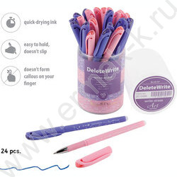 Ручка гелевая со стираемыми чернилами синяя 0,5мм DeleteWrite Art. Кошечка NEW | Фото 4