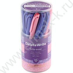 Ручка гелевая со стираемыми чернилами синяя 0,5мм DeleteWrite Art. Кошечка NEW | Фото 5