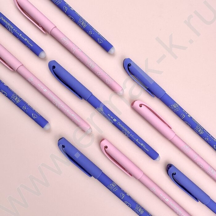 Ручка гелевая со стираемыми чернилами синяя 0,5мм DeleteWrite Art. Принцесса NEW | Фото 6