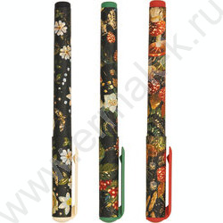 Ручка шар DreamWrite. Flora.Black night forest синяя 0,7мм /корпус SOFT TOUCH,туба NEW | Фото 2