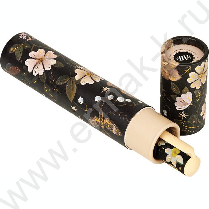 Ручка шар DreamWrite. Flora.Black night forest синяя 0,7мм /корпус SOFT TOUCH,туба NEW | Фото 3