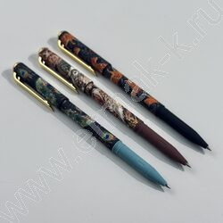 Ручка шар на масл.основе 0,7мм синяя Fauna NEW | Фото 7