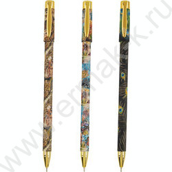 Ручка шар HappyWrite.Fauna синяя 0,38мм /корпус SOFT TOUCH NEW | Фото 1