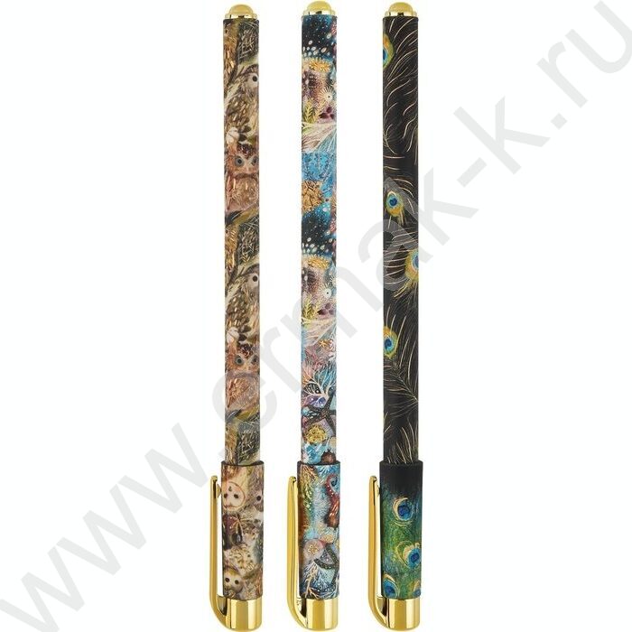 Ручка шар HappyWrite.Fauna синяя 0,38мм /корпус SOFT TOUCH NEW | Фото 2